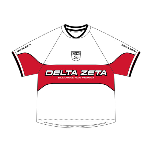 DELTA ZETA HOMECOMING 2025 SOCCER JERSEY