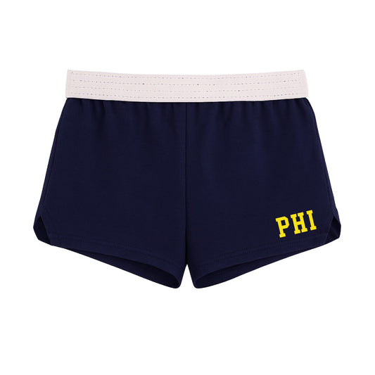 MICHIGAN PHI "GREAT TO BE" LOW RISE SHORT