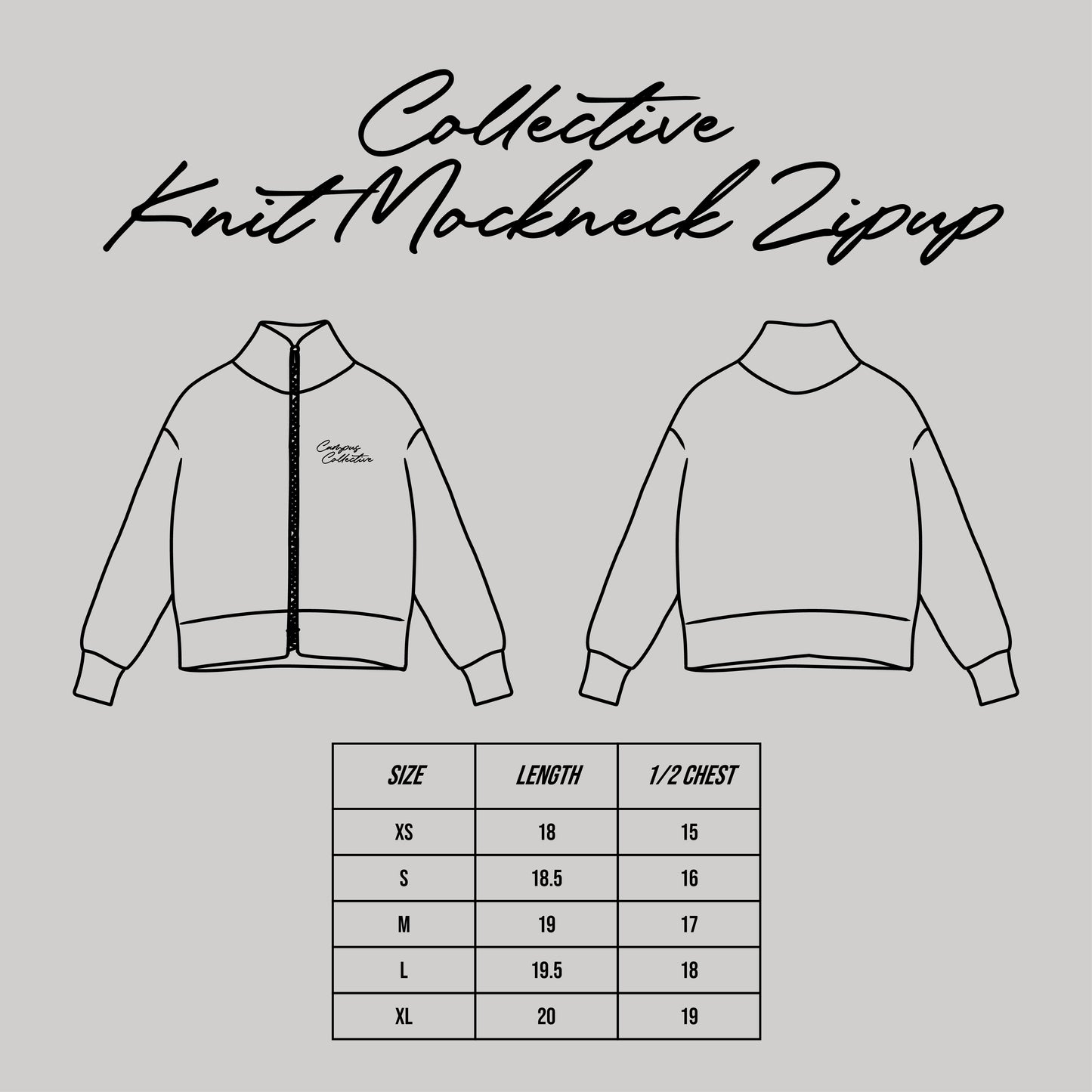 INDIANA QUALS CHI O KNIT ZIP UP