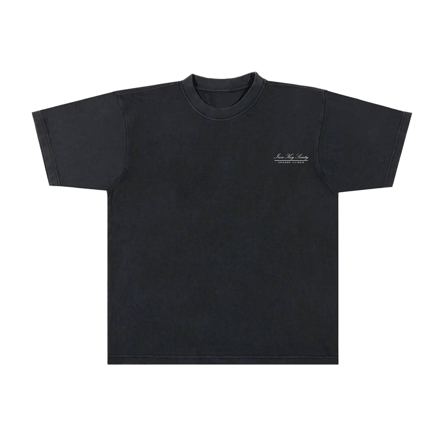 UChicago Iron Key Society Black Tee