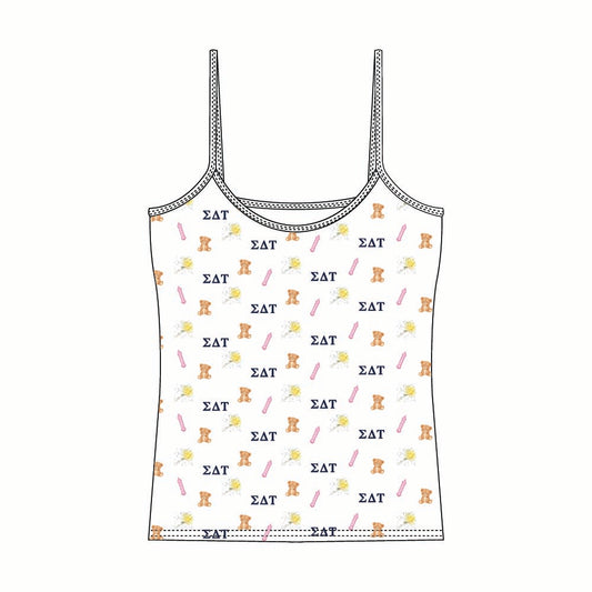 UTAMPA SIG DELT PAJAMA TOP