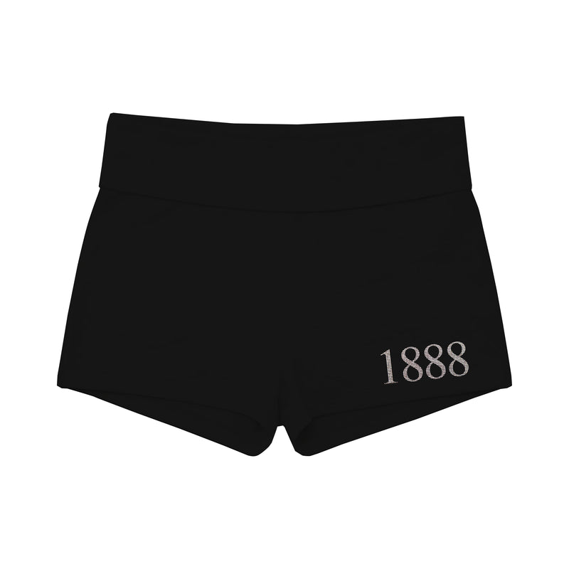 Wisconsin Tri Delta Runaway Fold over Shorts