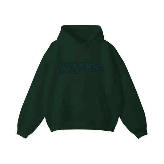 INDIANA KAPPA DELTA DISTRESSED EMBROIDERED HOODIE