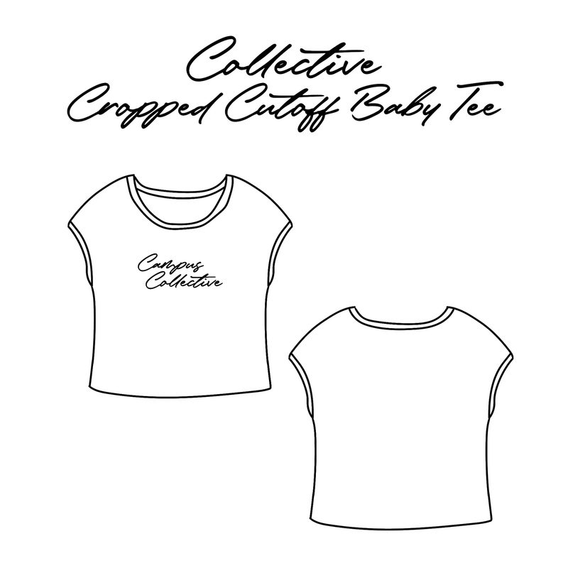 Cropped Cutoff Baby Tee