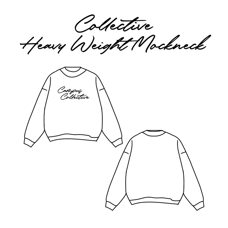 Heavyweight Mock Neck