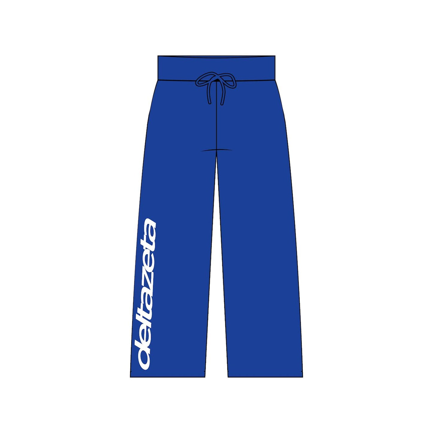 DELTA ZETA WIDE LEG SWEATPANT