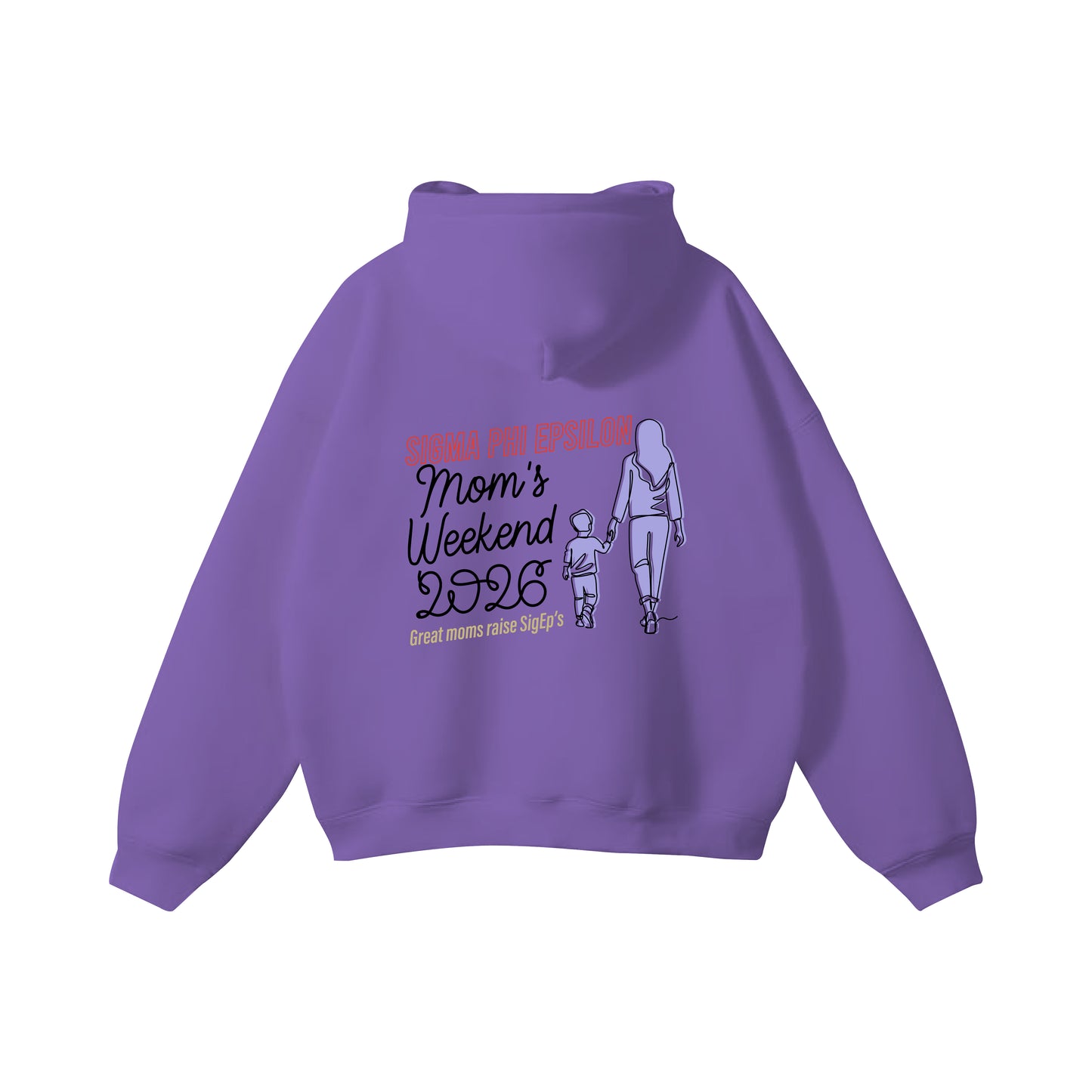INDIANA SIG EP MOMS WEEKEND PURPLE HOODIE